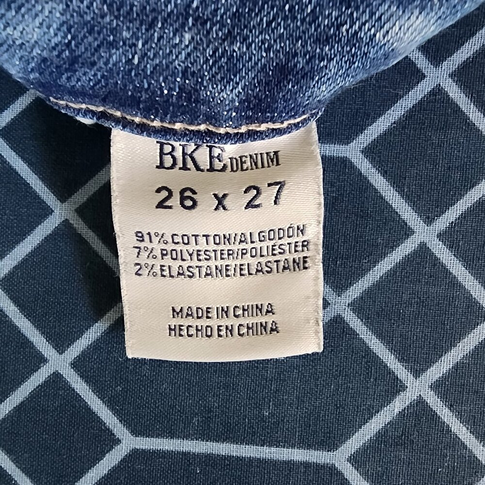 BKE Gabby Ankle Skinny Stretch Jean 26 x 27 - Picture 4 of 4